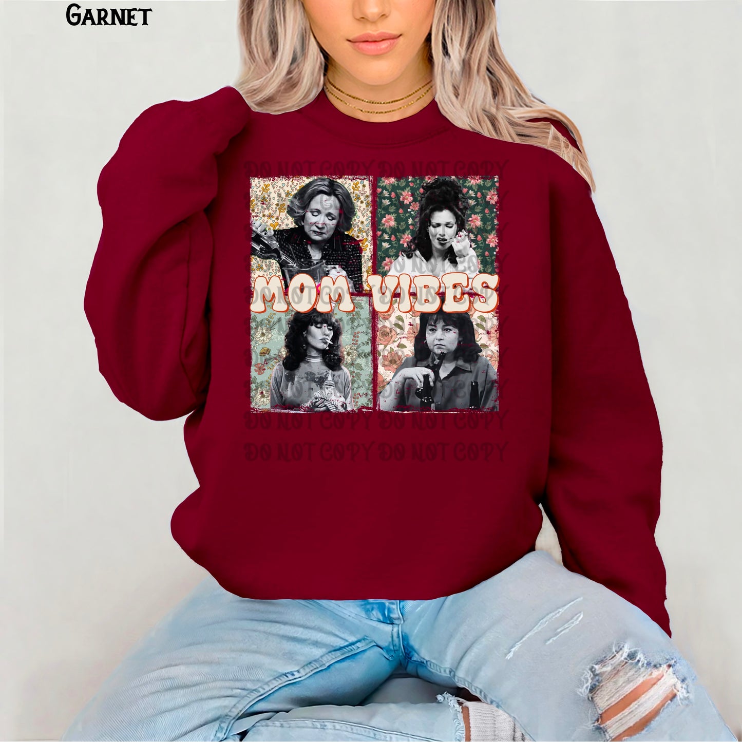 Mom Vibes Sweatshirt