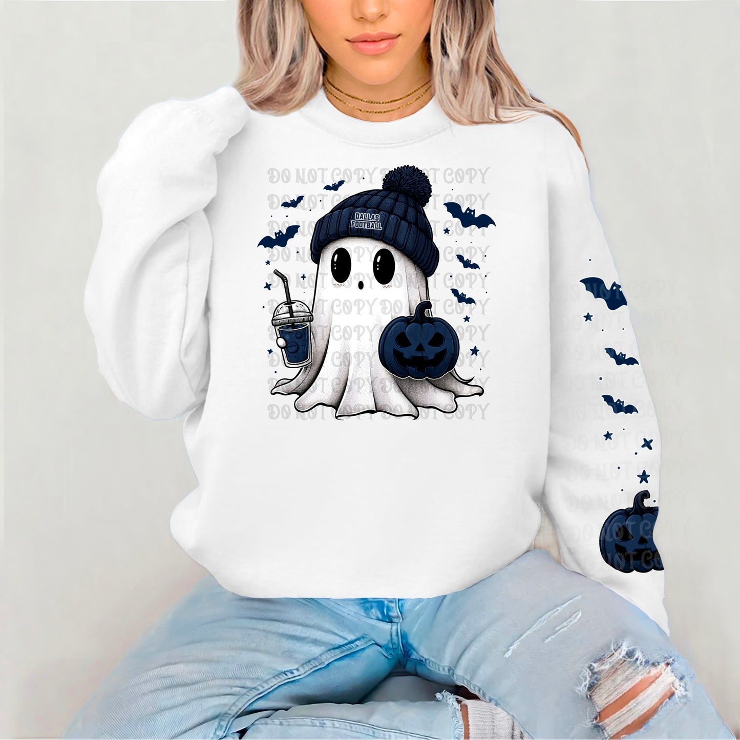 Dallas Football Ghostie Sweatshirt