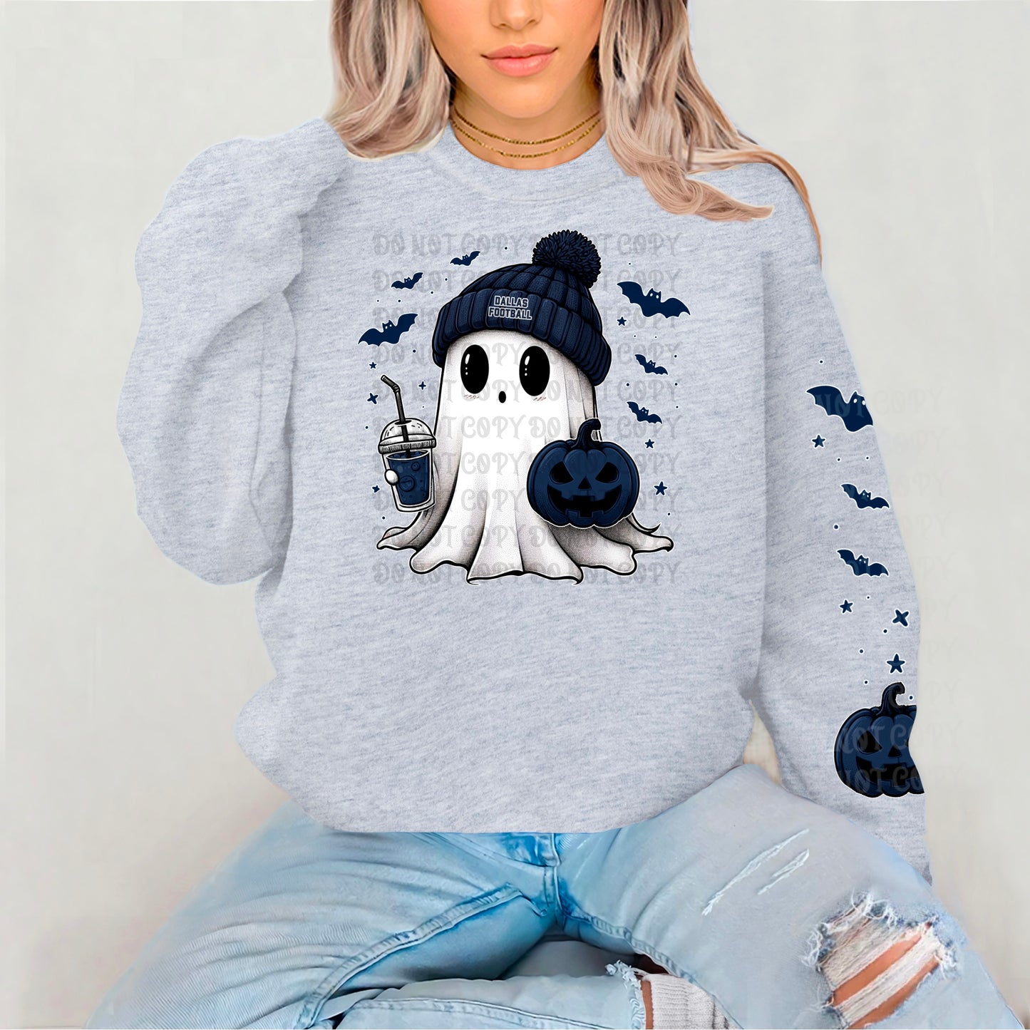 Dallas Football Ghostie Sweatshirt