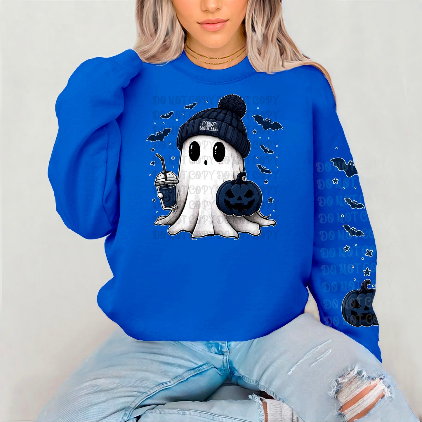 Dallas Football Ghostie Sweatshirt