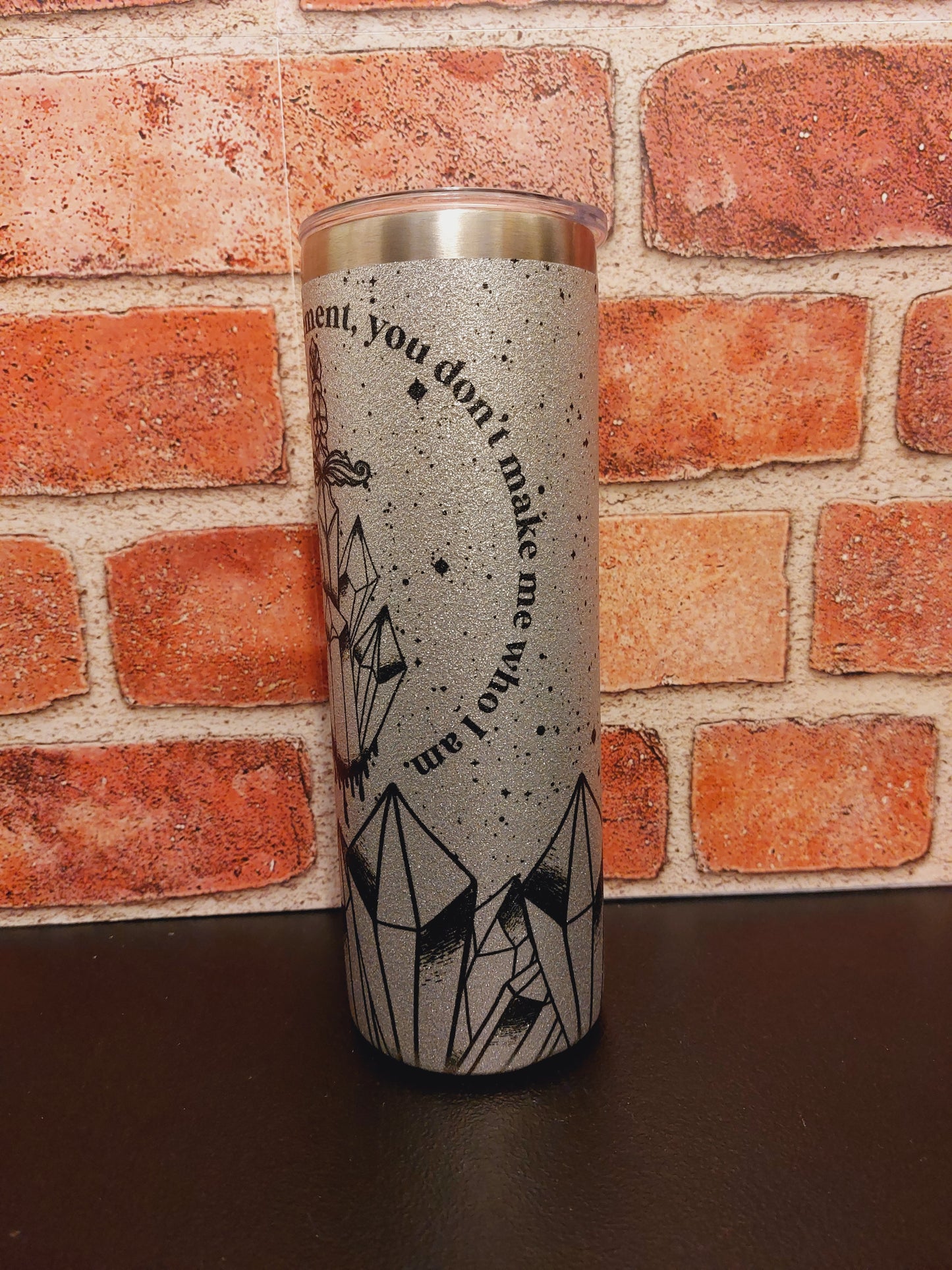 Cast Your Judgement Sparkle Tumbler