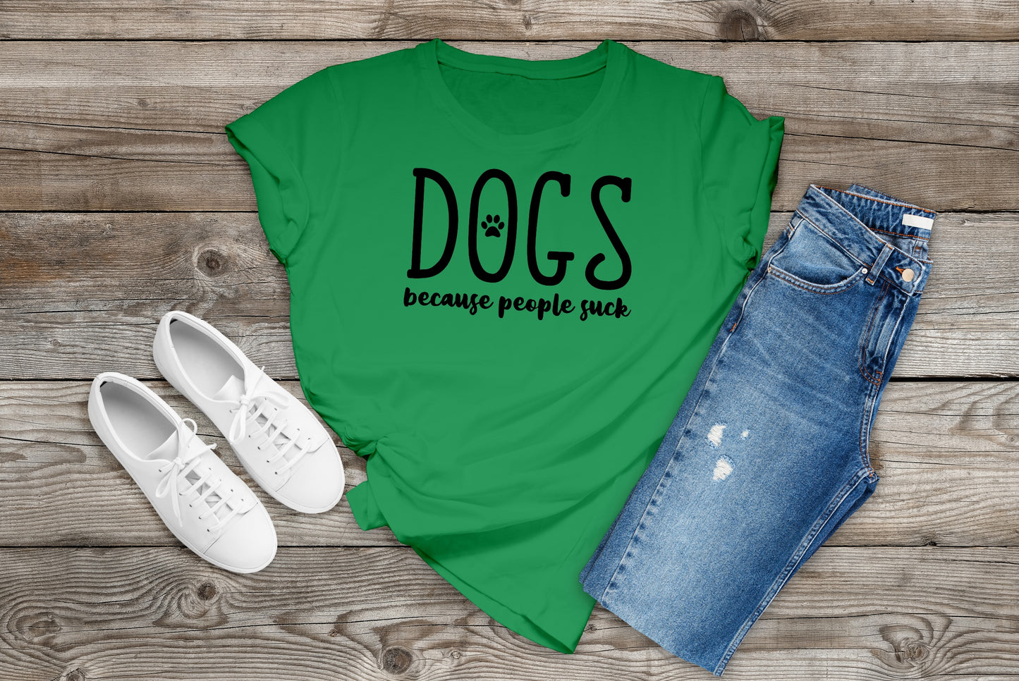 Dogs Because People Suck