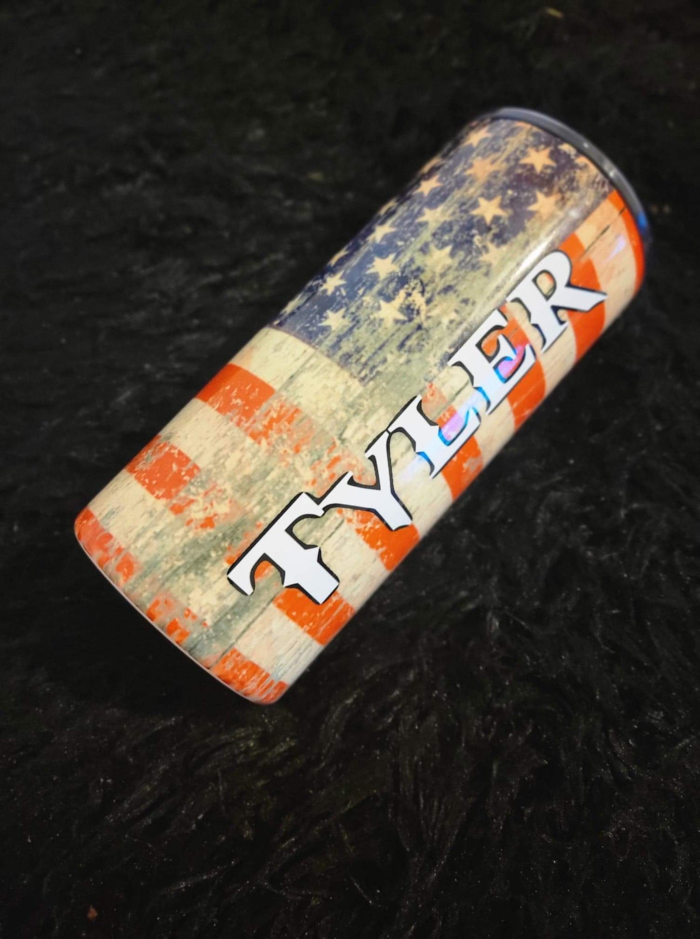 Tattered American Flag