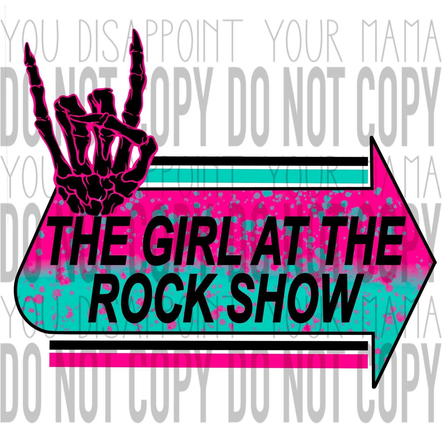 Girl At The Rock Show transfer