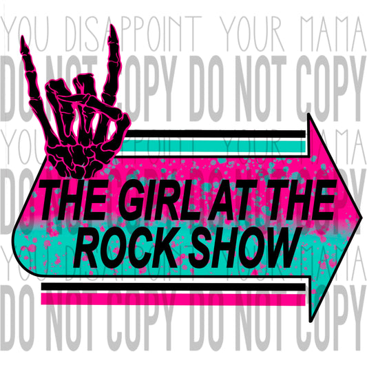 Girl At The Rock Show transfer