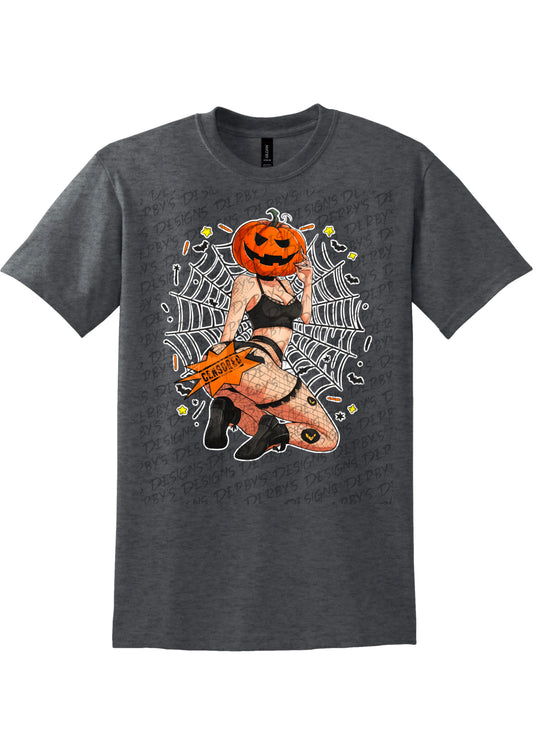 Sexy Pumpkin Head