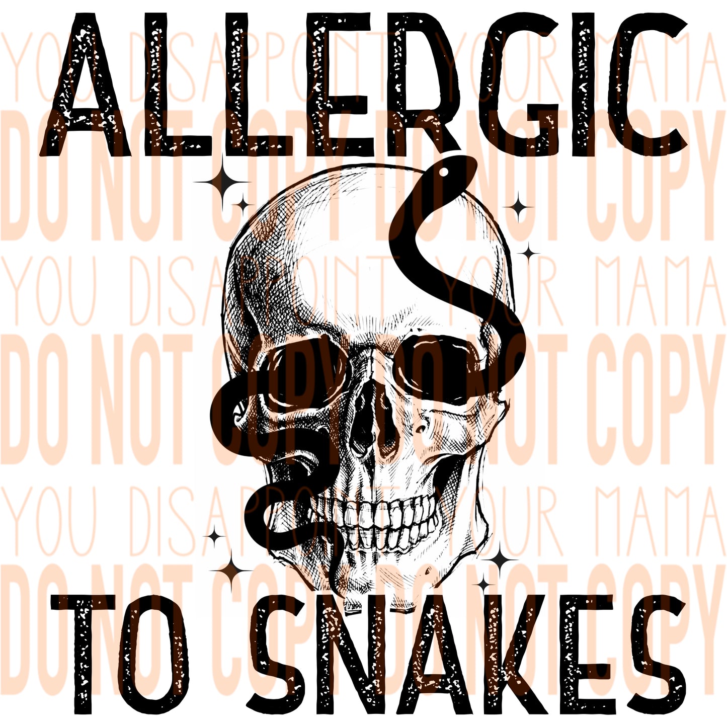 Allergic To Snakes transfer