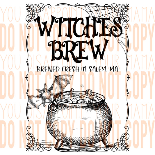 Witches Brew transfer