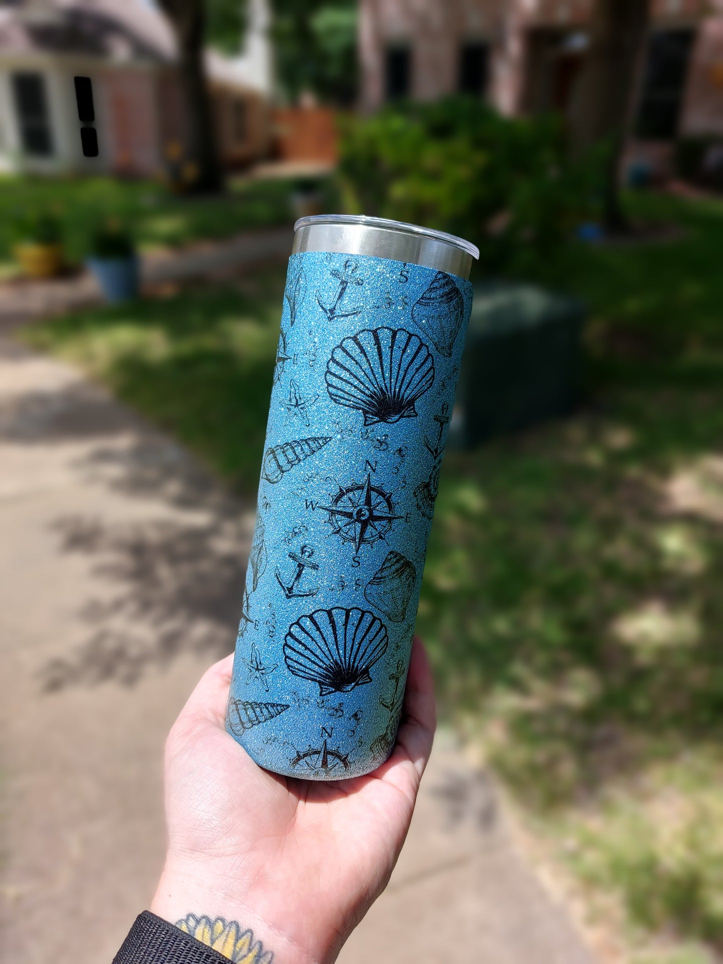 Sparkle Ocean Tumbler