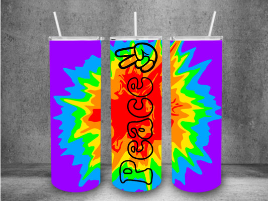 Tie Dye 20oz Skinny